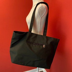 Black Vinyl Tote